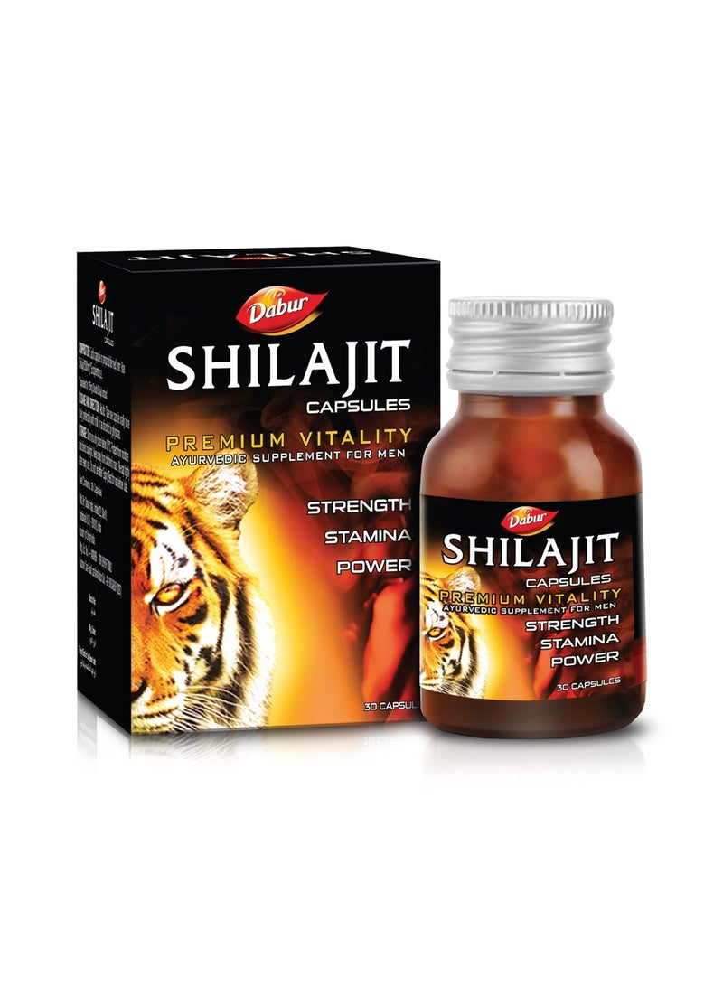 Dabur Shilajit 30 Capsules 30 Capsules - Image 1