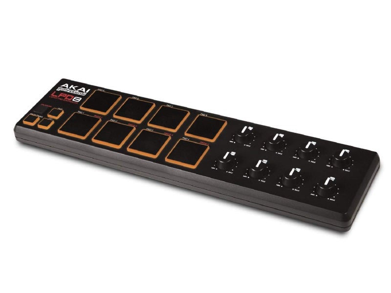 Akai Professional LPD8 Ultra-Portable USB Pad Controller for Laptops - Image 1