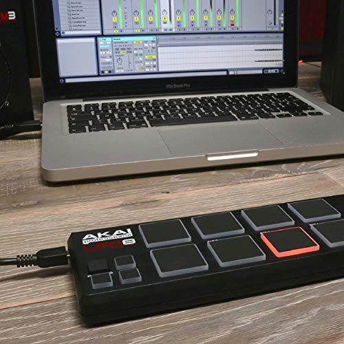 Akai Professional LPD8 Ultra-Portable USB Pad Controller for Laptops - Image 2