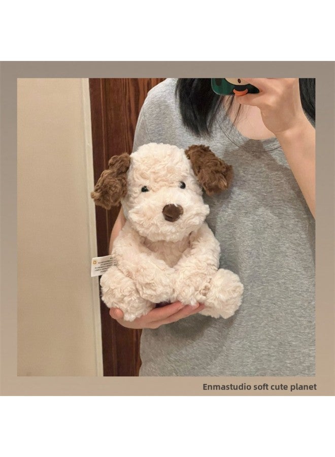 ENMA STUDIO Cute Grievance Jack Puppy Children Plush Doll Soothing Toys For Girls Holiday Gift-Specification:Standing Height About 35cm-Colour:Model + Gift Bag + Light String - Image 2