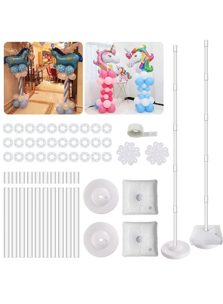 Balloon Arch Kit Balloon Arch Stand Large Adjustable Balloon Arch Stand With Base Outdoor Balloon Support Stand For Birthday Parties Wedding  - Image 5
