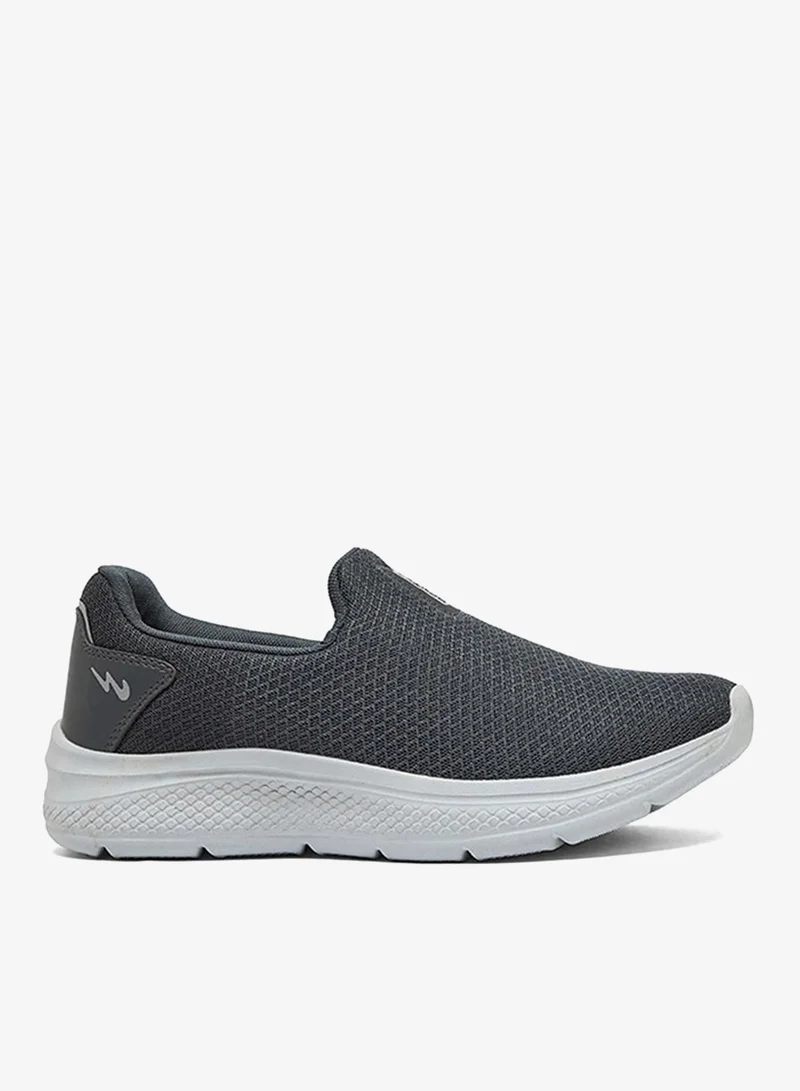 Campus Men Oxyfit Advance Nitro Fly Advance Memory Slip-On Walking Shoes-Grey