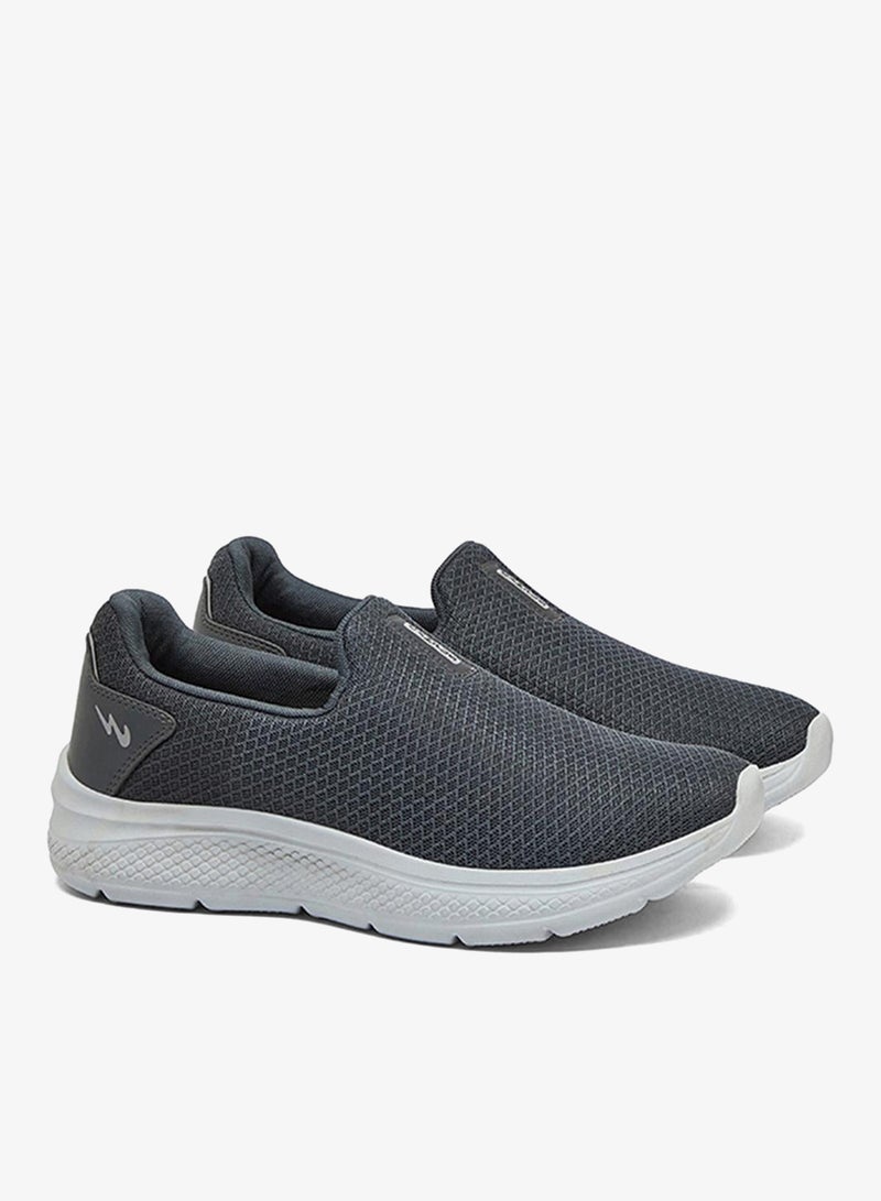 CAMPUS Men Oxyfit Advance Nitro Fly Advance Memory Slip-On Walking Shoes-Grey - Image 3