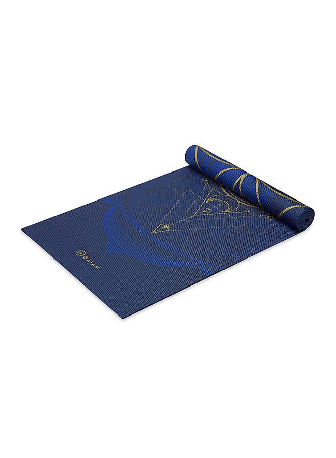 Gaiam Reversible Sun&Moon Yoga Mat Premium  Metalic  6mm - Image 3