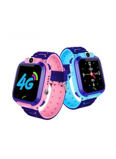Generic 4G Multilingual Q12B Photographic Waterproof Video Q19 Call Children GPS Smart Location Phone Watch-Color:Q13 Waterproof Version Blue  - Image 2
