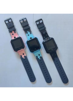 Generic 4G Multilingual Q12B Photographic Waterproof Video Q19 Call Children GPS Smart Location Phone Watch-Color:Q13 Waterproof Version Blue  - Image 1