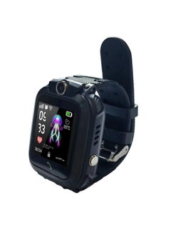 Generic 4G Multilingual Q12B Photographic Waterproof Video Q19 Call Children GPS Smart Location Phone Watch-Color:Q13 Waterproof Version Blue  - Image 4