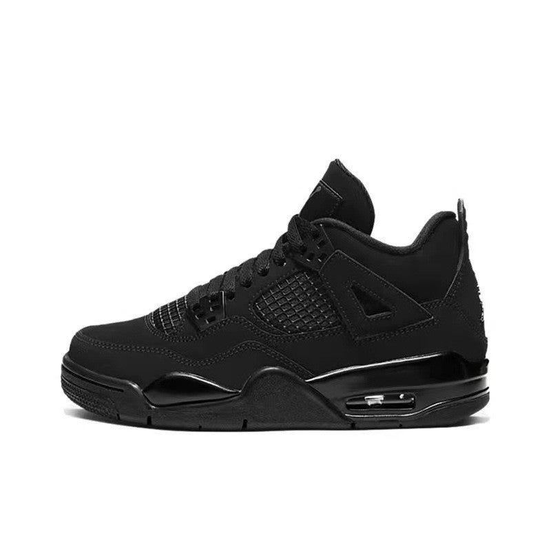 Putian Shoe Factory Direct Supply of Aj4 Midnight Blue, Electric Yellow, White Cement, Jordan 4 Black Cat Men''s and Women''s Sports Basketball Shoes - Image 5