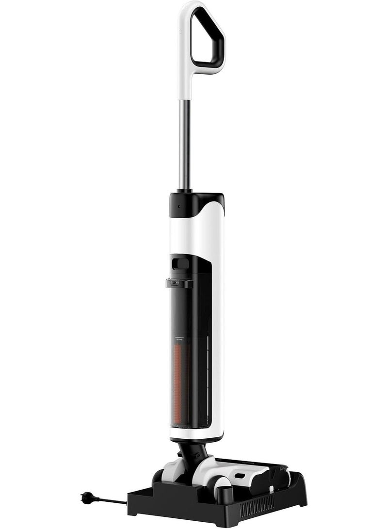 يووانت مكنسة كهربائية لاسلكية للتنظيف الجاف والرطب من  غسالة أرضية ذكية قوية الشفط للانسكابات الرطبة والغبار الجاف، تنظيف ذاتي، شاشة ، ممسحة كهربائية في  للأرضيات الصلبة والبلاط والسجاد، ضمان لمدة عام - Image 2