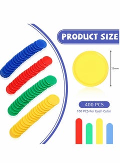 Generic 160 Piece Counting Chip Set, Box Chips Family Game Party Props, for Crafts Decoration Professional Educational Digital Chips  - Image 4
