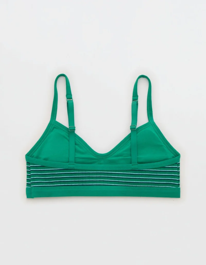 Aerie Superchill Cotton Rib Padded Bralette