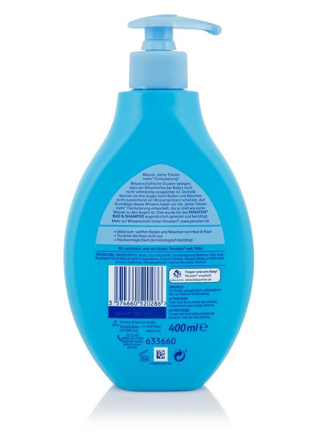 Penaten, Head To Toe Body Bath And Shampoo, 13.53 Fl Oz - Image 1