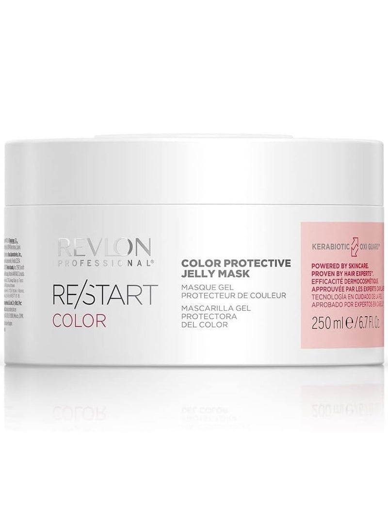 ريفلون قناع جيلي لحماية لون الشعر من ري/ستارت، 500 مل، قناع لتعزيز لون الشعر، علاج للشعر يرطب ويحمي من بهتان لون الشعر، قناع بخلاصة الأساي الطبيعية - Image 3