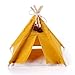 Minamzee Dollhouse Camping Tent112 Scale Mini Yellow Cloth Tent with Carpet Miniature Outdoor Furniture Accessories for BedroomPatio and Garden Yellow Camping Tent - Image 4