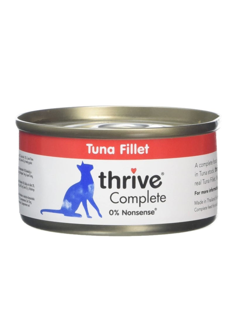 THRIVE Tuna Fillet Cat Wet Food 75g - Image 1