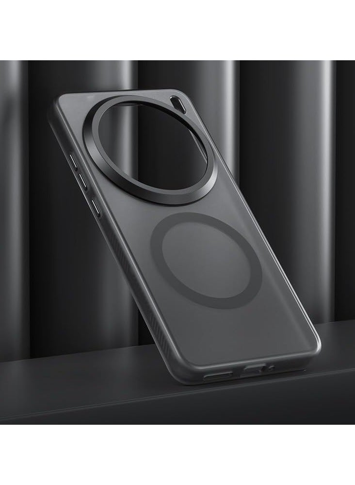 The frosted case is compatible with Vivo X200 Pro/vivo X200/vivo X200 Pro Mini, shock-proof and drop-proof magnetic strap and a four-corner built-in airbag cover - Image 2