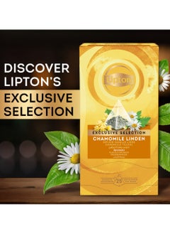 Lipton Exclusive Selection Chamomile And Honey Tea 25 Teabags (50g)  - Image 2