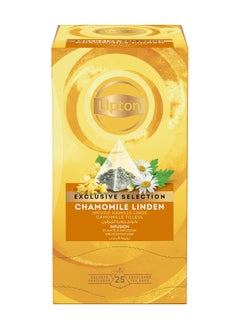 Lipton Exclusive Selection Chamomile And Honey Tea 25 Teabags (50g)  - Image 1