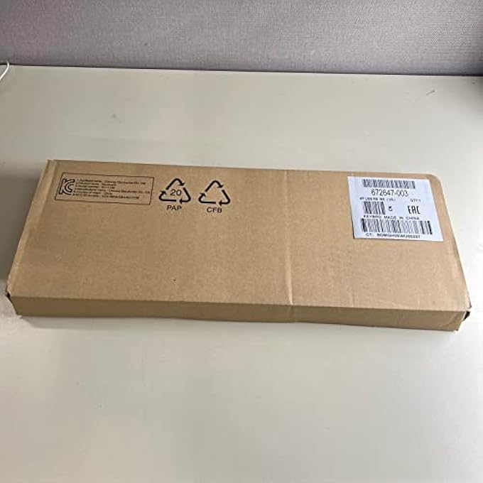 HEWLETT PACKARD BLACK KEYBOARD KU-1156 PN 672647-003 - Image 2
