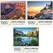 Bits and Pieces Value Set of 31000 Piece Jigsaw Puzzles for Adults National Park Puzzles Grand Canyon Yosemite Acadia Completed Sizes 20 x 27 - Image 2