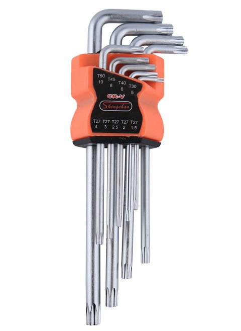 Hexagon Wrench Torx Key Set | Standard Torx Star Wrenches |perfect for working on Bicycles, Furniture, Motorcycles, RC Cars, Machinery, Vehicles