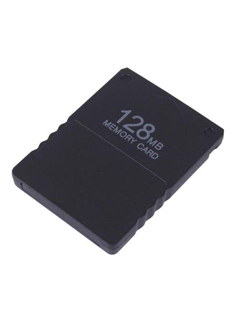Generic - عصا حفظ بيانات لعبة بطاقة الذاكرة سعة 128 ميجابايت لوحدة تحكم ألعاب Sony PlayStation 2 - Image 1