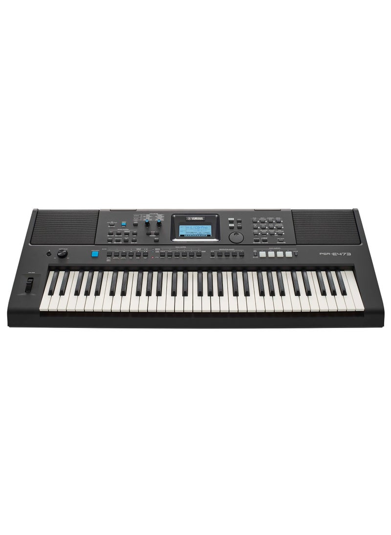 YAMAHA - Yamaha PSR-E473 61-Key Portable Keyboard - Image 1