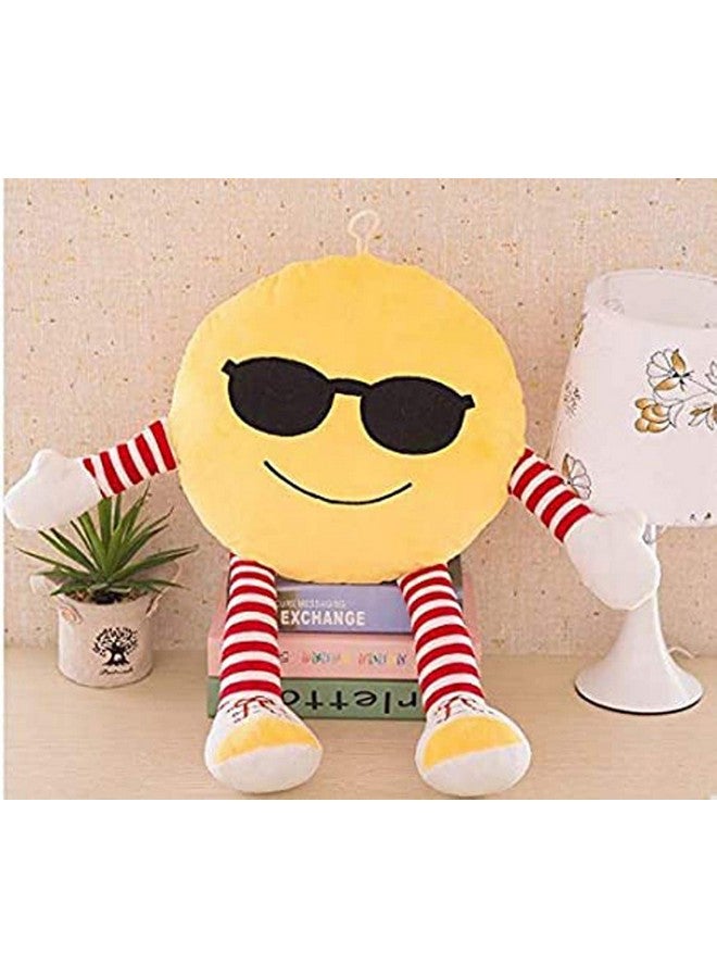 CLICK4DEAL Emoji Pillow Cushion Soft Toys Stuffed Plush (Emoji Pillow, Kissing Emoji) - Image 1