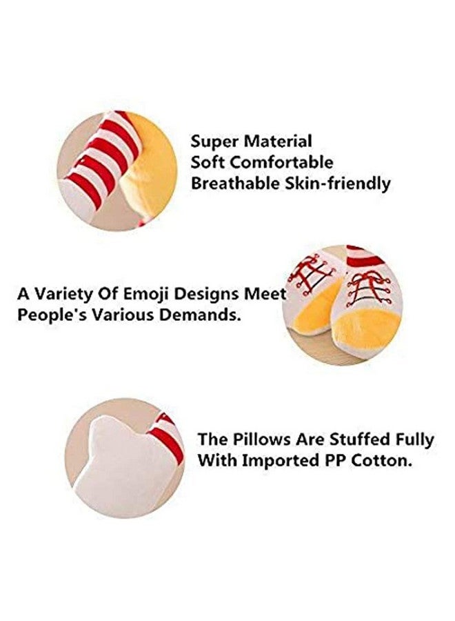 CLICK4DEAL Emoji Pillow Cushion Soft Toys Stuffed Plush (Emoji Pillow, Kissing Emoji) - Image 2
