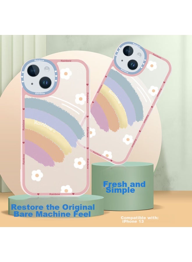 Jiang Ming Jiangming, Suitable For Apple 13 Phone Case, 13 Phone Protective Cover, Silicone Soft Shell, Full Lens Protection, For Men And Women, Students, Trendy, Fashionable, Fresh Style, Apple Phone Case, Shockproof - Image 2