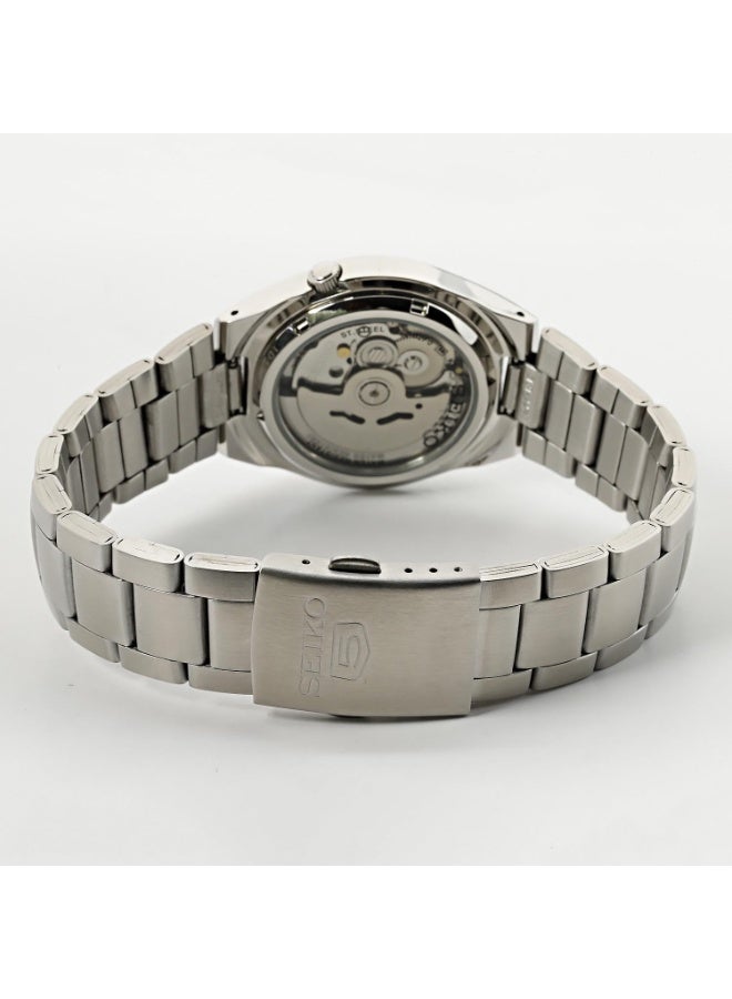 سيكو ساعة سيكو SNK615K1 5 أوتوماتيكية للرجال، تناظرية، زرقاء - Image 4