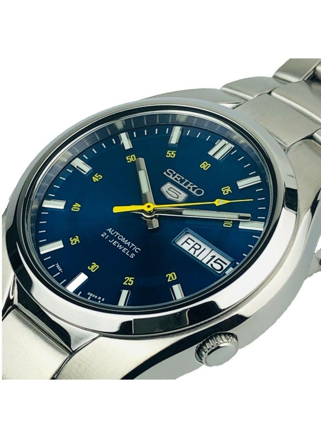 سيكو ساعة سيكو SNK615K1 5 أوتوماتيكية للرجال، تناظرية، زرقاء - Image 3