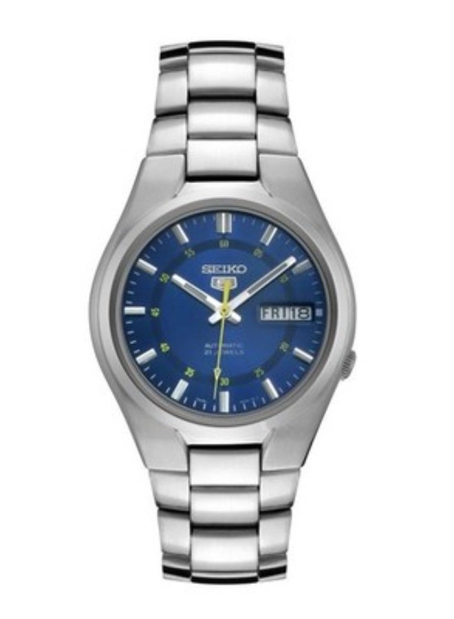 سيكو ساعة سيكو SNK615K1 5 أوتوماتيكية للرجال، تناظرية، زرقاء - Image 1