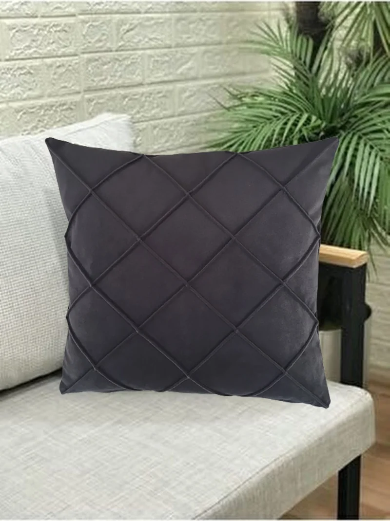 Nisahometeks Stain Resistant Erasable Quilted Throw Pillow Case