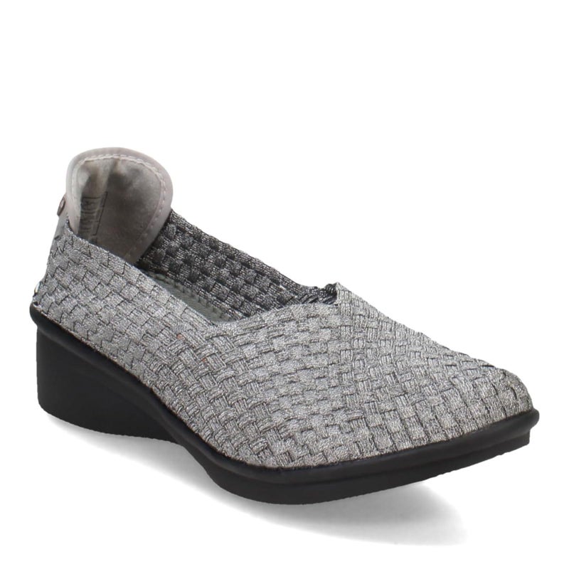 Bernie Mev Womens Yael Fly SlipOn Pewter