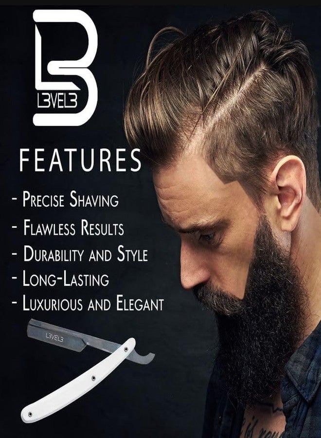 L3 - شفرة تركية من المستوى 3 - شفرة مستقيمة مقاومة للصدأ (بيضاء) - Image 5