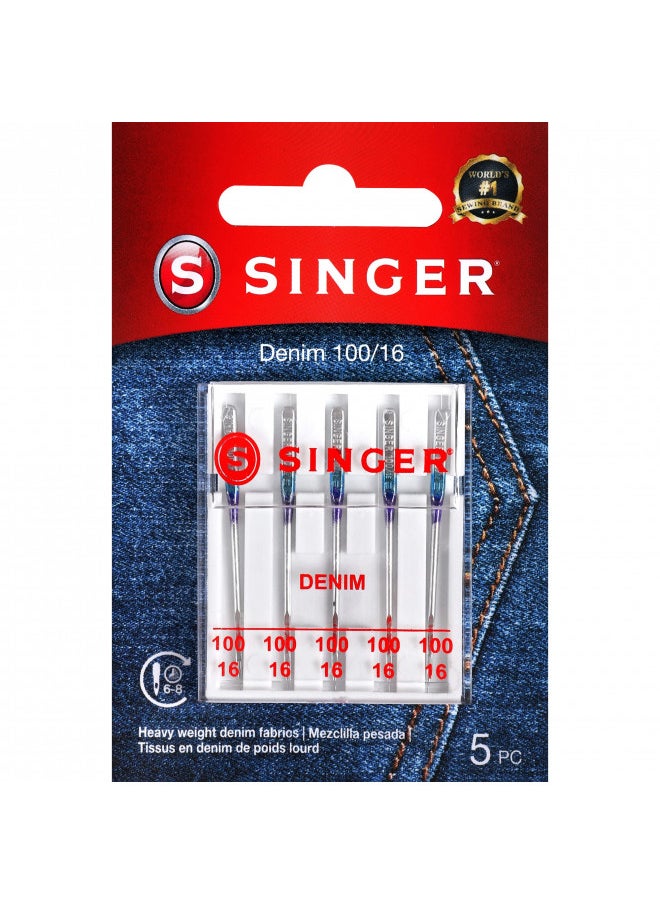 Singer Needles Machine Denim 100/16 5-Pack, 100/16-5 Count - pzsku/ZCB969079AD60D6F99FA1Z/45/_/1732283612/f7fdfd07-0656-4254-87d4-4217dcbed096