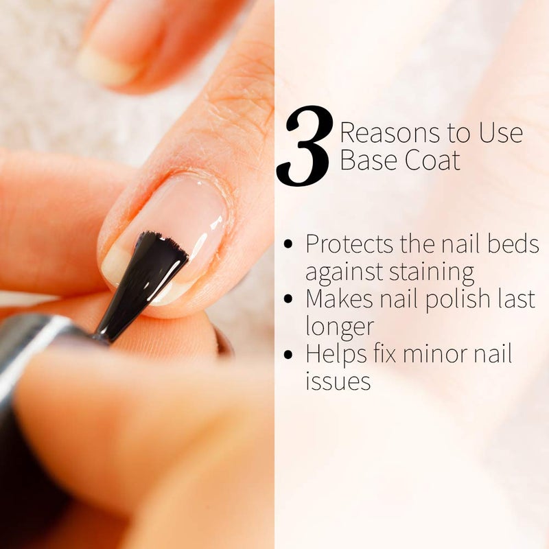 Seche Clear Base Coat .5 oz. No Formaldehyde & No Toluene - Image 5