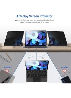 Procases 2 Pack Ipad Air 5Th 2022 Ipad Air 4Th 2020 Ipad Pro 11 4Th 2022 3Rd 2021 2Nd 2020 1St 2018 Privacy Screen Protector Anti Spy Tempered Glass For 10.9 Ipad Air 5 4 Ipad Pro 11" 4 3 2 1  - Image 3