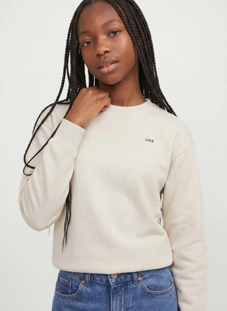 Jack & Jones Junior Youth Long Sleeve Crew Neck Sweatshirt