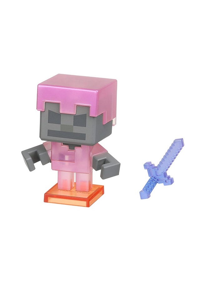 تريجير X مجموعة شخصيات Treasure X Minecraft Nether Quest Mine and Craft، ١٠ مستويات من المغامرة. اصنع شخصيات Minecraft القابلة للتجميع وكنزًا ذهبيًا حقيقيًا.  - Image 5
