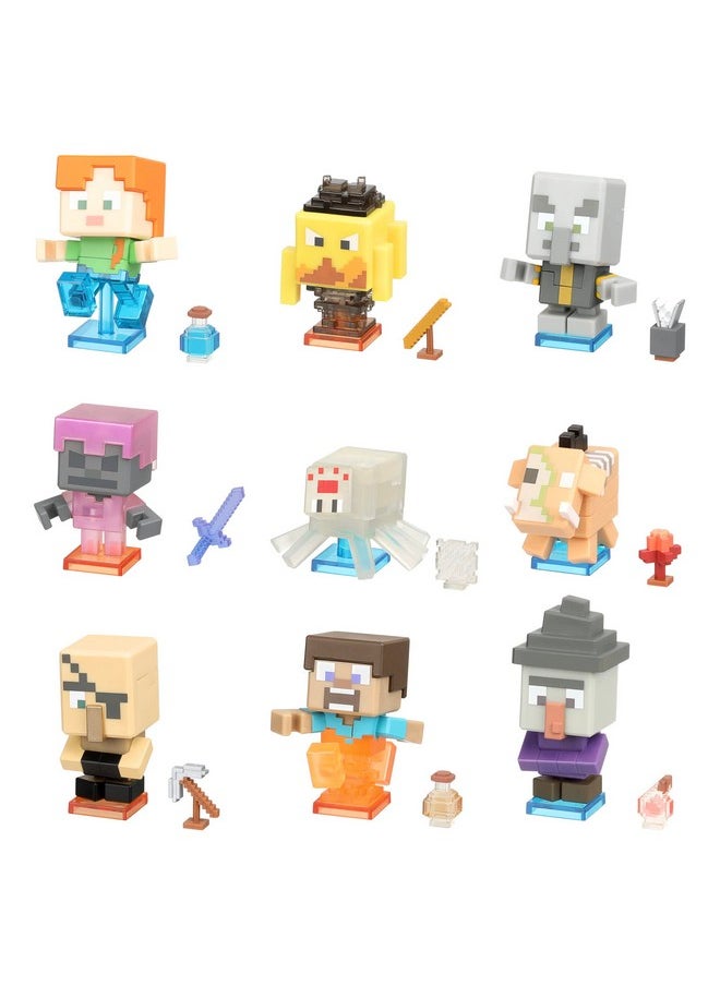 تريجير X مجموعة شخصيات Treasure X Minecraft Nether Quest Mine and Craft، ١٠ مستويات من المغامرة. اصنع شخصيات Minecraft القابلة للتجميع وكنزًا ذهبيًا حقيقيًا.  - Image 4