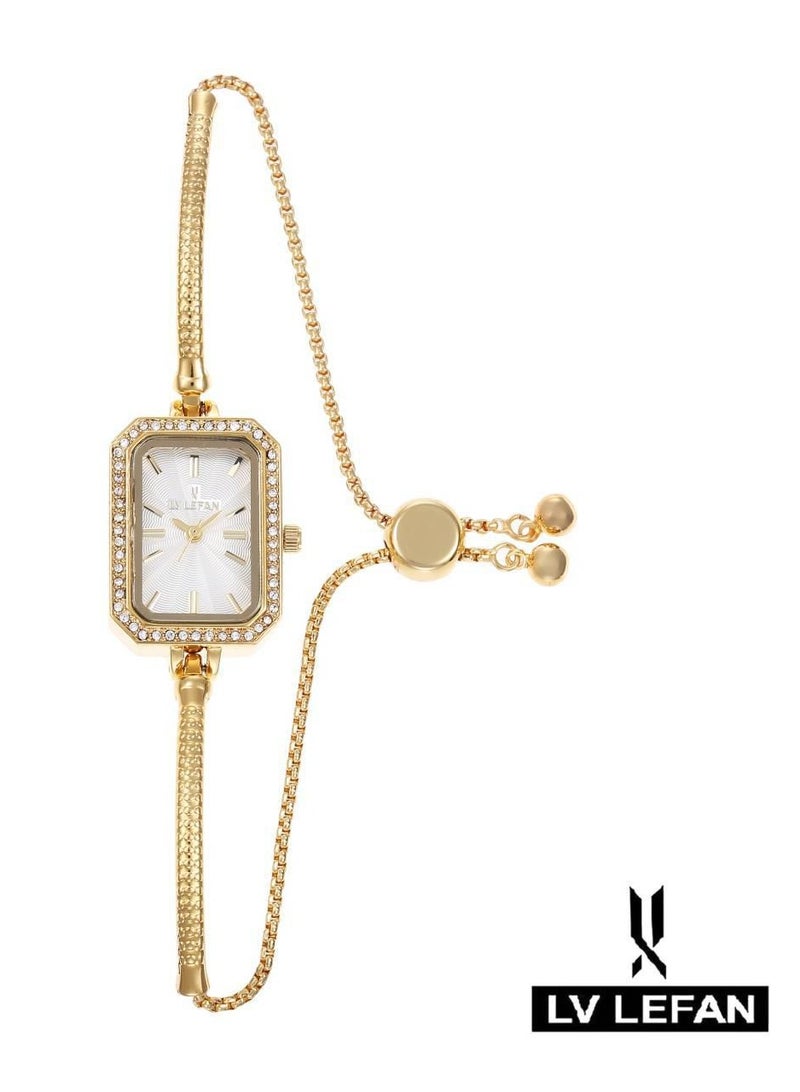 ساعه نسائيه من لف ليفان جديده وجذابه