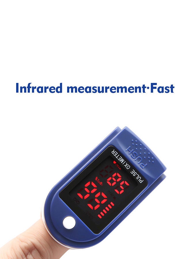 NIBEMINENT Fingertip Pulse Blood Oxygen Saturation Monitor With Silicon Cover - Image 2