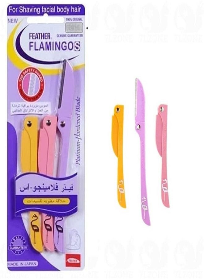 Feather - 3-Piece Original flamingo razor blades - Image 1