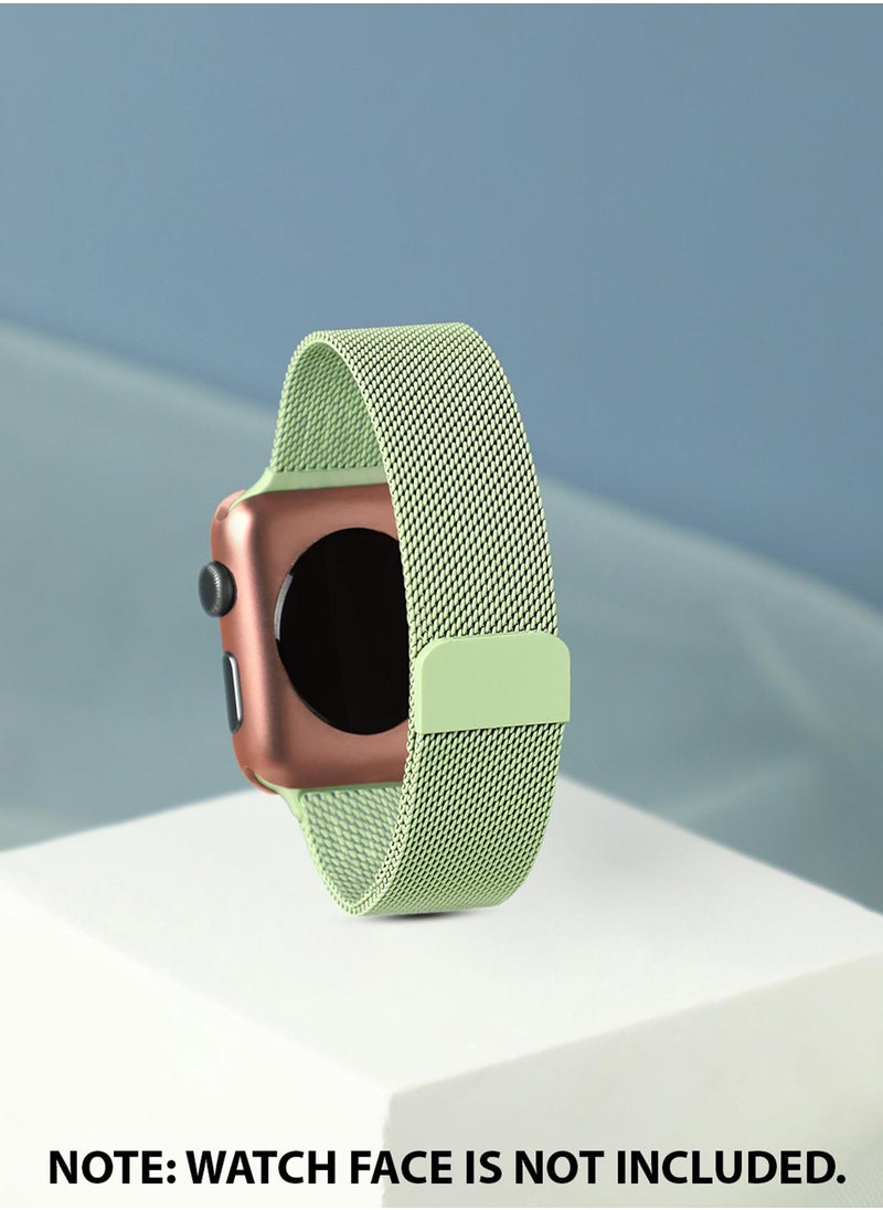 Haute Sauce - Solid Casual Mesh Alloy Apple Watch Strap For Women | 42mm/44mm/45mm - Image 1