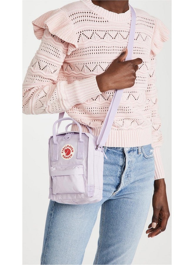 Fjallraven حقيبة كانكين النسائية ذات الحزام باللون الباستيل واللافندر والأرجواني مقاس واحد - Image 3