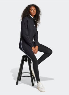 Adidas Essentials Color Pop French Terry Crop Quarter-Zip Track Jacket  - Image 5