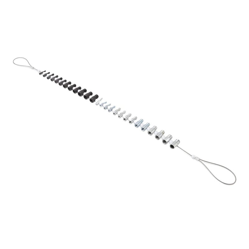 أداة فحص الخيوط 26 مقياس بوصة متري ذكر أنثى تحديد الصواميل والبراغي - Image 1