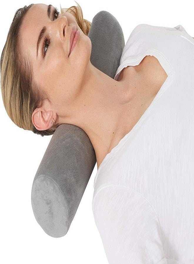 VATTU Twist Memory Foam Travel Pillow for Neck, Chin, Lumbar and Leg Support, Adjustable, Bendable Roll Pillow, 10-255 Characters - Image 2